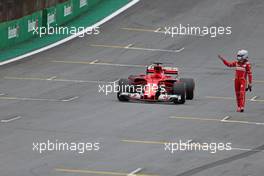 Sebastian Vettel (GER) Scuderia Ferrari  11.11.2017. Formula 1 World Championship, Rd 19, Brazilian Grand Prix, Sao Paulo, Brazil, Qualifying Day.