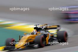Nico Hulkenberg (GER) Renault Sport F1 Team  11.11.2017. Formula 1 World Championship, Rd 19, Brazilian Grand Prix, Sao Paulo, Brazil, Qualifying Day.