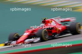 Kimi Raikkonen (FIN) Scuderia Ferrari  11.11.2017. Formula 1 World Championship, Rd 19, Brazilian Grand Prix, Sao Paulo, Brazil, Qualifying Day.
