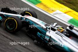 Lewis Hamilton (GBR) Mercedes AMG F1 W08. 11.11.2017. Formula 1 World Championship, Rd 19, Brazilian Grand Prix, Sao Paulo, Brazil, Qualifying Day.