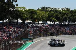 The drivers parade. 12.11.2017. Formula 1 World Championship, Rd 19, Brazilian Grand Prix, Sao Paulo, Brazil, Race Day.