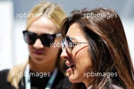 Fabiana Flosi (BRA), wife of Bernie Ecclestone (GBR). 12.11.2017. Formula 1 World Championship, Rd 19, Brazilian Grand Prix, Sao Paulo, Brazil, Race Day.