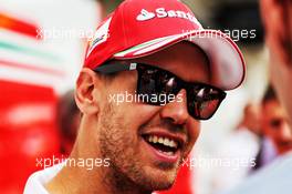Sebastian Vettel (GER) Ferrari. 09.11.2017. Formula 1 World Championship, Rd 19, Brazilian Grand Prix, Sao Paulo, Brazil, Preparation Day.