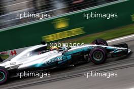 Lewis Hamilton (GBR) Mercedes AMG F1 W08. 09.06.2017. Formula 1 World Championship, Rd 7, Canadian Grand Prix, Montreal, Canada, Practice Day.