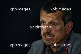 Guenther Steiner (ITA) Haas F1 Team Prinicipal in the FIA Press Conference. 09.06.2017. Formula 1 World Championship, Rd 7, Canadian Grand Prix, Montreal, Canada, Practice Day.
