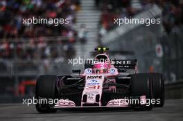 Esteban Ocon (FRA) Sahara Force India F1 VJM10. 09.06.2017. Formula 1 World Championship, Rd 7, Canadian Grand Prix, Montreal, Canada, Practice Day.