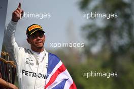 1st place for Lewis Hamilton (GBR) Mercedes AMG F1. 11.06.2017. Formula 1 World Championship, Rd 7, Canadian Grand Prix, Montreal, Canada, Race Day.