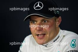 Valtteri Bottas (FIN) Mercedes AMG F1 in the FIA Press Conference. 11.06.2017. Formula 1 World Championship, Rd 7, Canadian Grand Prix, Montreal, Canada, Race Day.