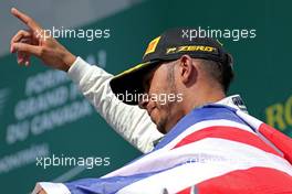 Lewis Hamilton (GBR) Mercedes AMG F1   11.06.2017. Formula 1 World Championship, Rd 7, Canadian Grand Prix, Montreal, Canada, Race Day.