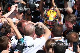 1st place for Lewis Hamilton (GBR) Mercedes AMG F1. 11.06.2017. Formula 1 World Championship, Rd 7, Canadian Grand Prix, Montreal, Canada, Race Day.