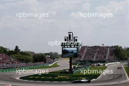 Lewis Hamilton (GBR) Mercedes AMG F1 W08. 11.06.2017. Formula 1 World Championship, Rd 7, Canadian Grand Prix, Montreal, Canada, Race Day.