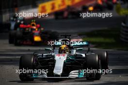 Lewis Hamilton (GBR) Mercedes AMG F1 W08. 11.06.2017. Formula 1 World Championship, Rd 7, Canadian Grand Prix, Montreal, Canada, Race Day.