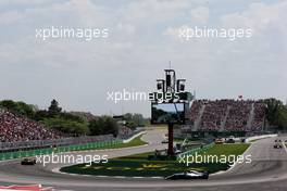 Valtteri Bottas (FIN) Mercedes AMG F1 W08. 11.06.2017. Formula 1 World Championship, Rd 7, Canadian Grand Prix, Montreal, Canada, Race Day.