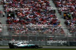 Lewis Hamilton (GBR) Mercedes AMG F1 W08. 11.06.2017. Formula 1 World Championship, Rd 7, Canadian Grand Prix, Montreal, Canada, Race Day.