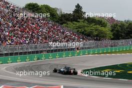 Lewis Hamilton (GBR) Mercedes AMG F1 W08. 11.06.2017. Formula 1 World Championship, Rd 7, Canadian Grand Prix, Montreal, Canada, Race Day.