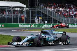 Valtteri Bottas (FIN) Mercedes AMG F1 W08. 11.06.2017. Formula 1 World Championship, Rd 7, Canadian Grand Prix, Montreal, Canada, Race Day.