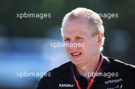 Andrew Green (GBR) Sahara Force India F1 Team Technical Director. 10.06.2017. Formula 1 World Championship, Rd 7, Canadian Grand Prix, Montreal, Canada, Qualifying Day.