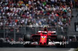 Kimi Raikkonen (FIN) Ferrari SF70H. 10.06.2017. Formula 1 World Championship, Rd 7, Canadian Grand Prix, Montreal, Canada, Qualifying Day.