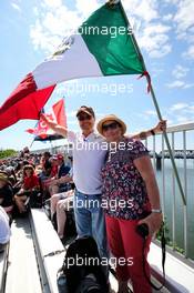 Mexican fans. 10.06.2017. Formula 1 World Championship, Rd 7, Canadian Grand Prix, Montreal, Canada, Qualifying Day.