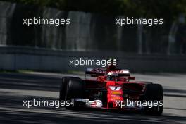Kimi Raikkonen (FIN) Scuderia Ferrari  10.06.2017. Formula 1 World Championship, Rd 7, Canadian Grand Prix, Montreal, Canada, Qualifying Day.