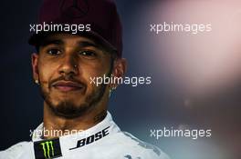 Lewis Hamilton (GBR) Mercedes AMG F1 in the FIA Press Conference. 10.06.2017. Formula 1 World Championship, Rd 7, Canadian Grand Prix, Montreal, Canada, Qualifying Day.