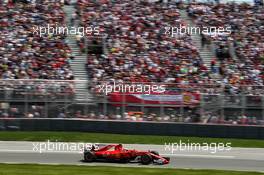 Kimi Raikkonen (FIN) Ferrari SF70H. 10.06.2017. Formula 1 World Championship, Rd 7, Canadian Grand Prix, Montreal, Canada, Qualifying Day.