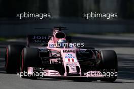 Sergio Perez (MEX) Sahara Force India F1   10.06.2017. Formula 1 World Championship, Rd 7, Canadian Grand Prix, Montreal, Canada, Qualifying Day.