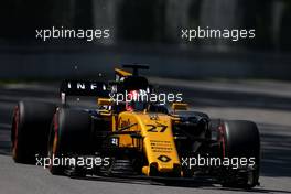 Nico Hulkenberg (GER) Renault Sport F1 Team  10.06.2017. Formula 1 World Championship, Rd 7, Canadian Grand Prix, Montreal, Canada, Qualifying Day.