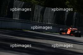 Stoffel Vandoorne (BEL) McLaren F1  10.06.2017. Formula 1 World Championship, Rd 7, Canadian Grand Prix, Montreal, Canada, Qualifying Day.
