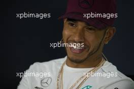 Lewis Hamilton (GBR) Mercedes AMG F1 in the FIA Press Conference. 08.06.2017. Formula 1 World Championship, Rd 7, Canadian Grand Prix, Montreal, Canada, Preparation Day.