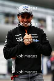 Sergio Perez (MEX) Sahara Force India F1. 07.04.2017. Formula 1 World Championship, Rd 2, Chinese Grand Prix, Shanghai, China, Practice Day.