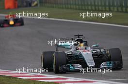 Lewis Hamilton (GBR) Mercedes AMG F1 W08. 09.04.2017. Formula 1 World Championship, Rd 2, Chinese Grand Prix, Shanghai, China, Race Day.