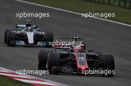 Kevin Magnussen (DEN) Haas VF-17. 09.04.2017. Formula 1 World Championship, Rd 2, Chinese Grand Prix, Shanghai, China, Race Day.