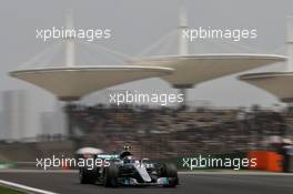 Valtteri Bottas (FIN) Mercedes AMG F1 W08. 08.04.2017. Formula 1 World Championship, Rd 2, Chinese Grand Prix, Shanghai, China, Qualifying Day.