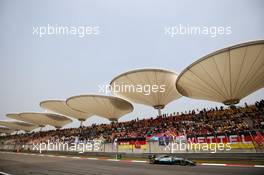 Valtteri Bottas (FIN) Mercedes AMG F1 W08. 08.04.2017. Formula 1 World Championship, Rd 2, Chinese Grand Prix, Shanghai, China, Qualifying Day.