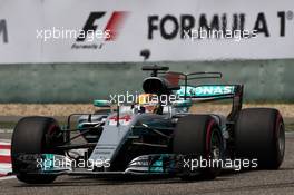 Lewis Hamilton (GBR) Mercedes AMG F1 W08. 08.04.2017. Formula 1 World Championship, Rd 2, Chinese Grand Prix, Shanghai, China, Qualifying Day.