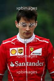 Charles Leclerc (MON) Ferrari Development Driver. 06.04.2017. Formula 1 World Championship, Rd 2, Chinese Grand Prix, Shanghai, China, Preparation Day.