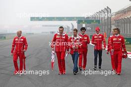 Sebastian Vettel (GER) Scuderia Ferrari  06.04.2017. Formula 1 World Championship, Rd 2, Chinese Grand Prix, Shanghai, China, Preparation Day.