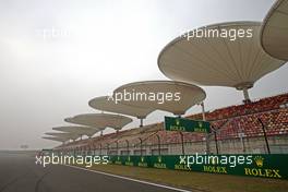 Track atmosphere 06.04.2017. Formula 1 World Championship, Rd 2, Chinese Grand Prix, Shanghai, China, Preparation Day.