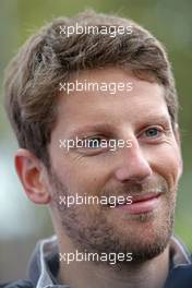 Romain Grosjean (FRA) Haas F1 Team  06.04.2017. Formula 1 World Championship, Rd 2, Chinese Grand Prix, Shanghai, China, Preparation Day.