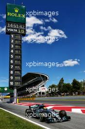 Lewis Hamilton (GBR) Mercedes AMG F1 W08. 12.05.2017. Formula 1 World Championship, Rd 5, Spanish Grand Prix, Barcelona, Spain, Practice Day.