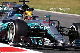 Lewis Hamilton (GBR) Mercedes AMG F1   12.05.2017. Formula 1 World Championship, Rd 5, Spanish Grand Prix, Barcelona, Spain, Practice Day.