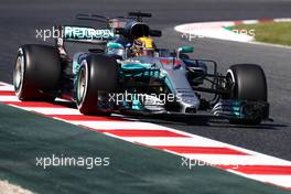 Lewis Hamilton (GBR) Mercedes AMG F1   12.05.2017. Formula 1 World Championship, Rd 5, Spanish Grand Prix, Barcelona, Spain, Practice Day.