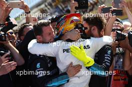 1st place Lewis Hamilton (GBR) Mercedes AMG F1 W08. 14.05.2017. Formula 1 World Championship, Rd 5, Spanish Grand Prix, Barcelona, Spain, Race Day.