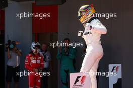 1st place Lewis Hamilton (GBR) Mercedes AMG F1 W08. 14.05.2017. Formula 1 World Championship, Rd 5, Spanish Grand Prix, Barcelona, Spain, Race Day.