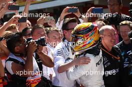 1st place Lewis Hamilton (GBR) Mercedes AMG F1 W08. 14.05.2017. Formula 1 World Championship, Rd 5, Spanish Grand Prix, Barcelona, Spain, Race Day.