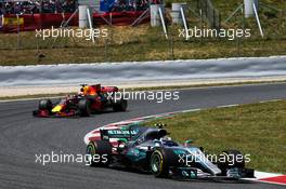 Valtteri Bottas (FIN) Mercedes AMG F1 W08. 14.05.2017. Formula 1 World Championship, Rd 5, Spanish Grand Prix, Barcelona, Spain, Race Day.