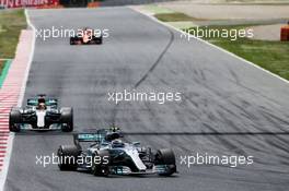 Valtteri Bottas (FIN) Mercedes AMG F1 W08. 14.05.2017. Formula 1 World Championship, Rd 5, Spanish Grand Prix, Barcelona, Spain, Race Day.