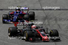 Kevin Magnussen (DEN) Haas VF-17. 14.05.2017. Formula 1 World Championship, Rd 5, Spanish Grand Prix, Barcelona, Spain, Race Day.