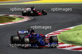 Daniil Kvyat (RUS) Scuderia Toro Rosso STR12. 14.05.2017. Formula 1 World Championship, Rd 5, Spanish Grand Prix, Barcelona, Spain, Race Day.